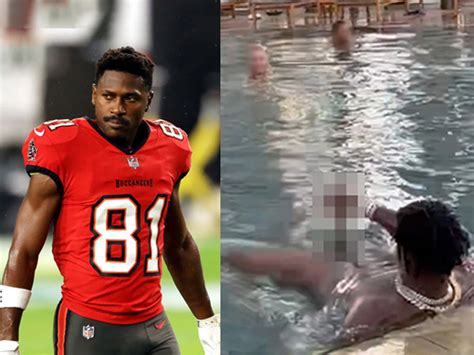 antonio brown pool video twitter|Antonio Brown ‘exposes himself’ in Dubai swimming pool before。